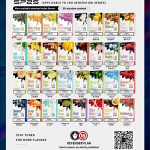 SP2S電子煙煙彈正品sp2s思博瑞一代煙彈|透明霧化彈陶瓷霧化芯 2.5ML 3入組|32種口味 通配SP2S/LANA/VAKA等一代主機|台灣現貨