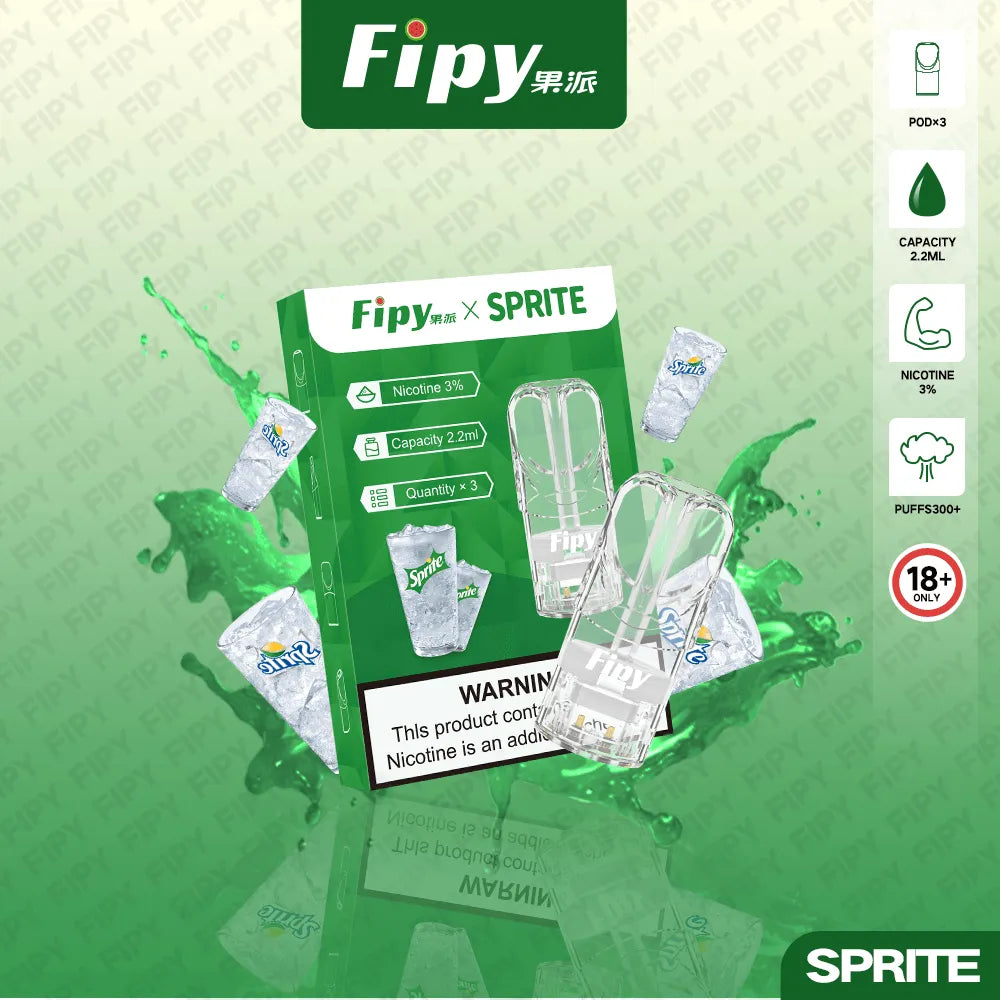 【18種口味】FIPY果派電子煙煙彈買3盒送一盒多種口味選擇一代霧化彈-適用一代主機